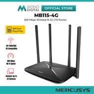 Mercusys MB115-4G 300Mbps / MB135-4G (Dual-Band) / MB235-4G (Dual-Band) AC1200 Wireless N 4G LTE Rou