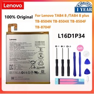 L16D1P34 4850MAh แบตเตอรี่สำหรับ LENOVO TAB4 8 TB-8504N TB-8504X TB-8504F TAB4 8 Plus TB-8704F 8704X