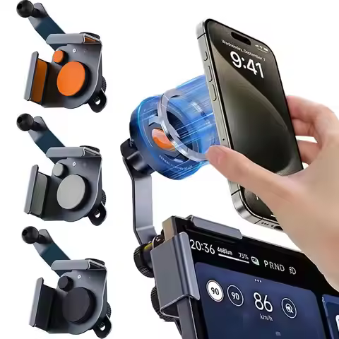 Strong Magnetic Car Mobile Phone Stand Suction Cup Screen Mount Holder Accessories Phone Interior Da