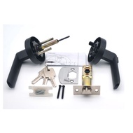 Door Lock Set Tombol Pintu Rumah Tubular Lever Cylindrical Cylinder Door Lock Tombol Pintu Bilik 室内门