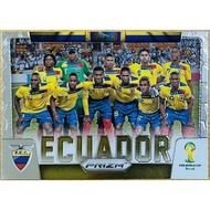 Ecuador Team Card WORLD CUP 2014 PRIZM 12 2022 Kada