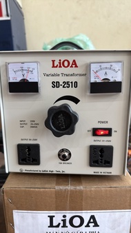 biến áp vô cấp LiOA 2100W  hàng mới 100% dây đồng