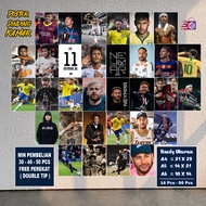 Poster Dinding Kamar Gambar neymar jr / Poster neymar / Poster Kamar / Hiasan Dinding / COD