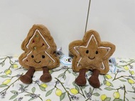 Jellycat 曲奇 曲奇樹 星星曲奇 Amuseables Star Cookie Amuseables Tree Cookie JC 齊吊牌