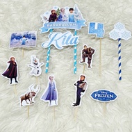 Frozen Topper baking toys/ Frozen cake decoration/