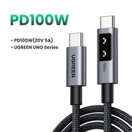 UGREEN Uno 100W Type C Fast Charging Cable E-Marker for iPhone 16 Pro Max iPhone 17 Pro Max iPhone 1