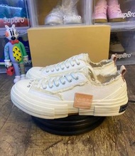 xVESSEL G.O.P.Lows 低幫小品界休閒板鞋 米白
