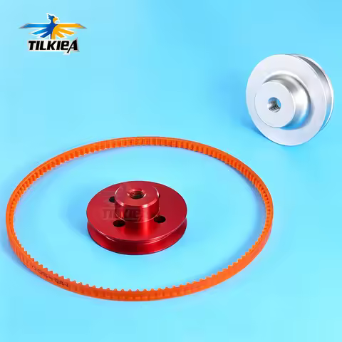Aluminum flywheel Outer Diameter 52mm/54mm with MB500 Belt for converting engine to electric start f