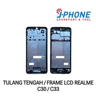 MIDDLE BONE REALME C30 LCD FRAME/ REALME C33/