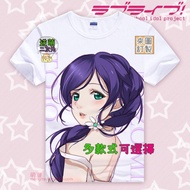 【逆萌二次元】新款實體照 lovelive！學園偶像計畫南小鳥妮可5♥親子裝男女短袖上衣服♥兒童小孩童裝短T衫T恤BB