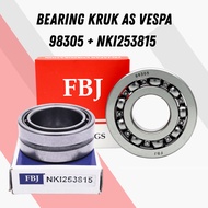 BUNDLE BEARING VESPA 5 PCS NKI253815 FBJ & 5 PCS 98305 FBJ