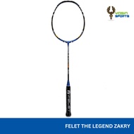 FELET THE LEGEND ZAKRY (4U G1) Badminton Racket + Free String &amp; Grip