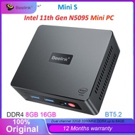 Beelink Mini S Intel N5095 New Compact Gaming PC 8GB RAM 128GB SSD Windows 11 with Dual Channel