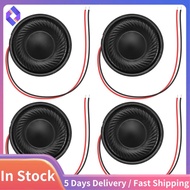 4 Pcs Internal Speakers Magnet 30mm 2800Hz 8Ohm 1W for PC Laptop
