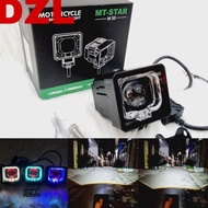 Lampu tembak led mt star m55 biled matrix shroud ring devil jauh dekat