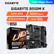 GIGABYTE B550M K baru mikro ATX B550 DDR4 4733(OC) MHz M.2 PCIe 4.0 AMD Ryzen 5000 Series AM4 Mother