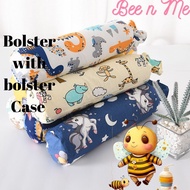 (Bee n Me)Baby Kids Bolster With Bolster Case 40cm -53cm Washable Bantal Baling &Sarung Balingan Bay
