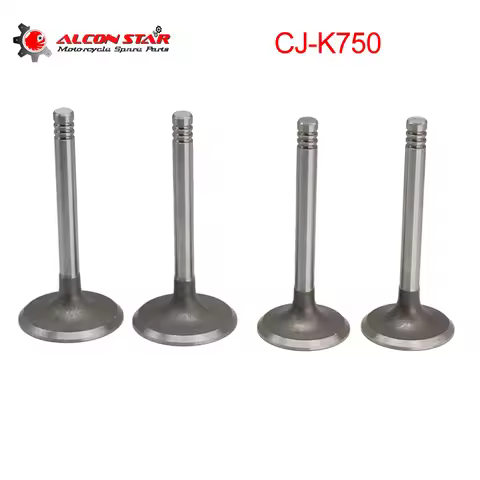 Alconstar- 4 Pcs/Set Motorcycle Intake Exhaust Valves For SV Flat head/Side valve Engine For BMW R1 