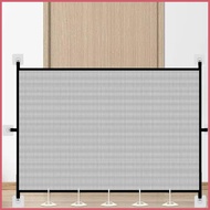 Gate for Cats Safety Gates for Pets Foldable Safety Barrier Mesh Fence Childproofing for Bedroom Liv