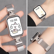 NiSTAR Fashion luxury metal milanese magnetic bracelet for Xiaomi Band 9Pro 8Pro/Redmi watch 5 4,14M