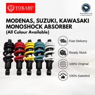 Tokahi Monoshock Absorber Black Red Yellow【Kawasaki Modenas Suzuki】- KR150 | RR150/ZX150/KRR150 | DI