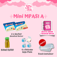 Paket MPASI Mini Repack Lemak Tambahan Belcube Unsalted Butter Canola Makanan Puree