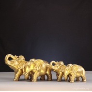 Yang Tong Ji Yuanbao Ruyi Gajah Penyerap Air Gajah Tembaga Patung Gajah Hadiah Kraf Hiasan Pejabat G