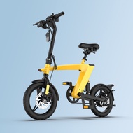 Japanese H1 Electric Bicycle 36V Folding Motorcycle 35km/h Speed Driving Adult Basikal Elektrik Lipat Dewasa 电动脚车