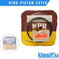 Ring Piston Seher Honda Cg110 Cg 110 Oversize 25 Npr