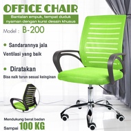 HTD Sport Kursi Kantor Office Chair Comfortable Minimalis B-200 Steel