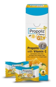 Propoliz Lozenge  / Propoliz Lozenge Vit C / Propoliz Chewy Vit C โพรโพลิซ ชนิดเม็ดอม และเม็ดเคี้ยว 