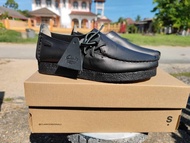 [OFFERS CLEARSTOCK ] CLARKS  LUGGER BLACK CLARKS GENUINELY LEATHER KASUT KULIT MEN