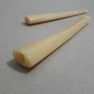 pipa once iga duyung warna alami kristal atau gading