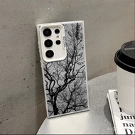 Creative Retro Branch Phone Case Suitable for Samsung S23 S24 S25 ULTRA S53PLUS S20FE A55 A54 A35 A2