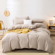 UTICI ชุดผ้าปูที่นอน 6ฟุต 4ชิ้น รวมด้วย(ผ้าปูที่นอนx1 ปกผ้าห่มx1 ปลอกหมอนx2) คอตตอน100% Bedding set