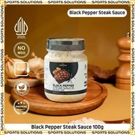 SPORTS SOLUTIONS X CHOP CHOP Black Pepper Steak Sauce Bumbu Saus Lada Hitam Rendah Kalori untuk Stea