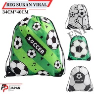 【HARGA BORONG】FootBall Beg Sukan Beg Serut Beg galas Beg belakang  waterproof Backpack gym beg tuisy