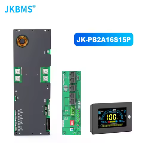 JKBMS PB2A16S15P Smart Inverter BMS 8S - 16S 24V 48V 150A Family Energy Storage Lifepo4/Li-ion/LTO F