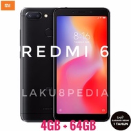 XIAOMI REDMI 6 TAM RESMI RAM 4G 64GB REDMI6 XIOMI