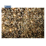 210X150cm Glitter Gold Decorative Photography Backdrops Children'S Shower Birthday Party Banner Phot