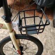 Folding bicycle front rack / front rack / bicycle front basket / folding bicycle front basket ring b