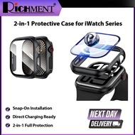 【✅SG Brand🔥】RICHMENT 2-in-1 Protective Case for iWatch Series 10 (42mm/46mm), Ultra 2,Ultra 3 (49mm)