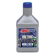 Amso SAE 10W-40 Fully Synthetic Motorcycle Oil MCF Suitable for Honda Kawasaki Maha Suzuki 946ml