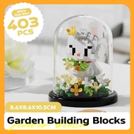 ของเล่นเด็ก บล็อกตัวต่อชุดสวนสัตว์เลี้ยงน่ารัก Building Blocks