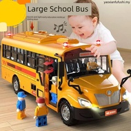 Large Size School Bus Toy Baby Boy Bus Bus Educational Children Toy Car Car Model 2 Years Old 3-6 Ye