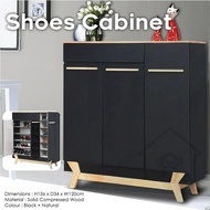 SHOES CABINET 3 DOOR SLEEK SCANDINAVIAN/SHOE CABINET/3 DOOR SHOE CABINET/SHOE RACK/SHOE STORAGE CABI