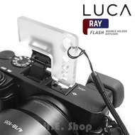Flash Bounce Holder Diffuser LUCA Ray A6000 A6300 A6500 EOS M3 M6