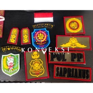 Embossed embroidery pol pp full sheet