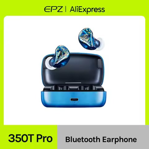 EPZ S350T Pro True Wireless Earphones TWS Bluetooth 5.2 IPX7 Waterproof and Sweatproof Gaming and Sp