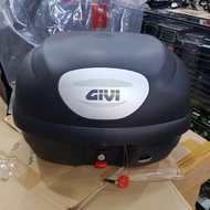 MERAH GIVI E33 E33N N Point Box Matte Black Red Mica without Lights Original
